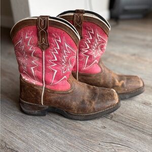 Durango Let Love Fly Kids 7M Cowgirl Boots